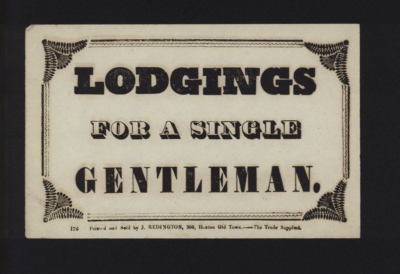Annonce : Logements pour un seul homme (type) - English School