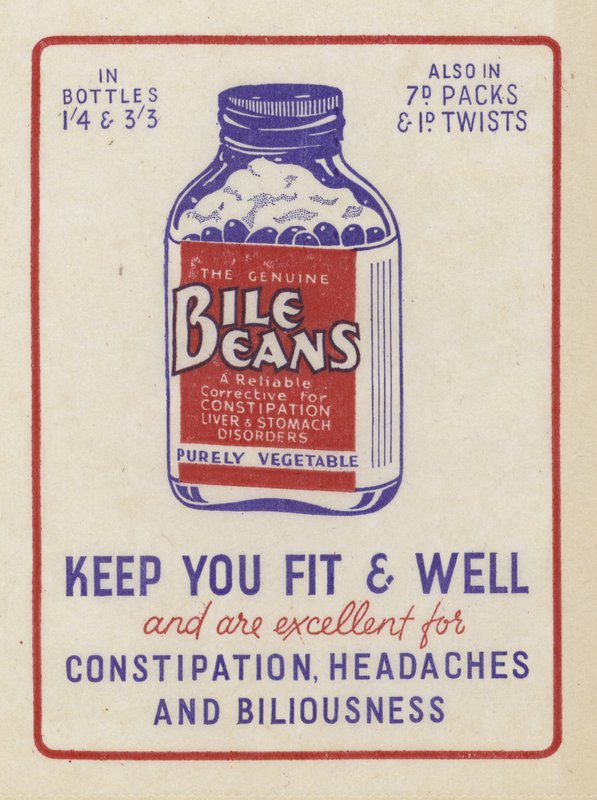 Publicité pour Bile Beans - English School
