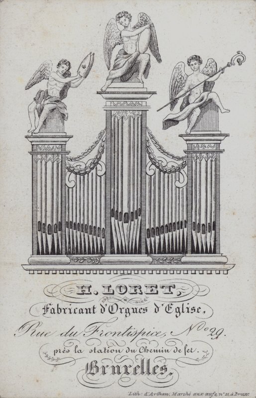 Publicité pour H Loret, fabricant d