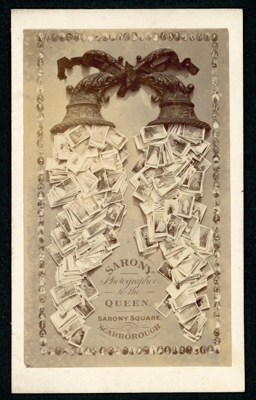 Publicité pour Sarony, photographe de la reine, Scarborough, Yorkshire - English School