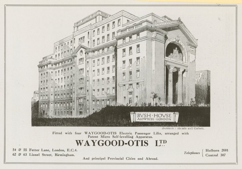 Publicité pour Waygood-Otis Limited - English School
