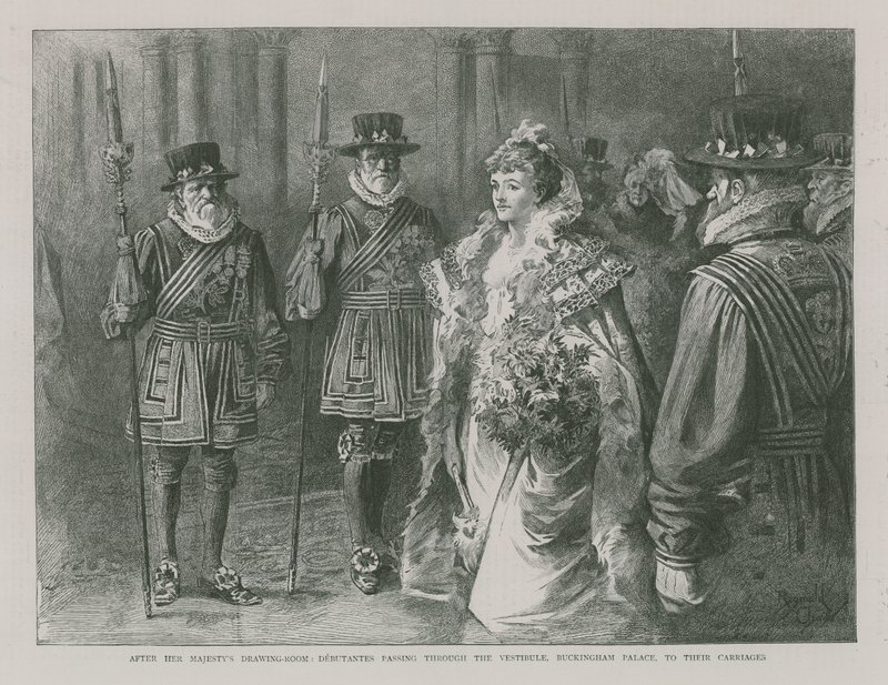 Après le salon de Sa Majesté - English School