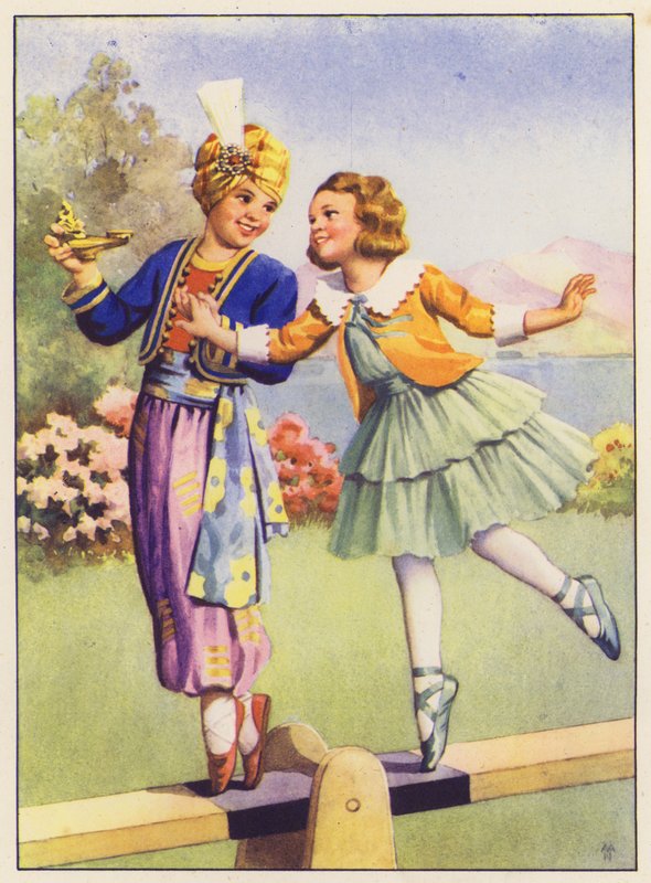 Aladdin et Margery Daw - English School