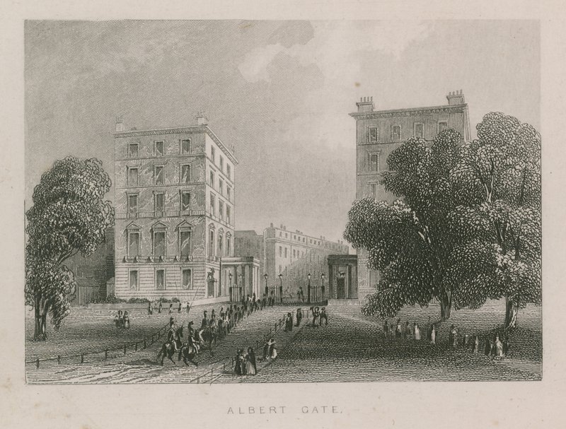 Albert Gate, Kensington Park, Londres - English School