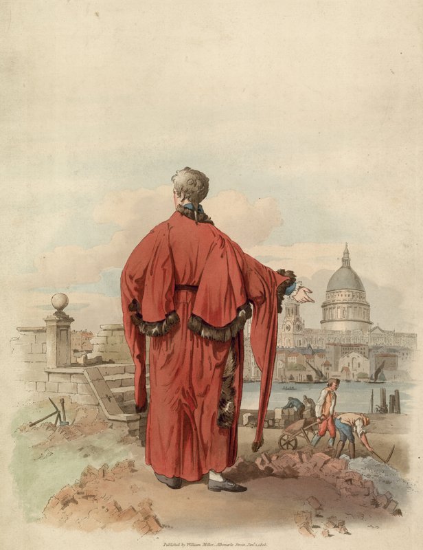Alderman de Mansion House, Londres - English School