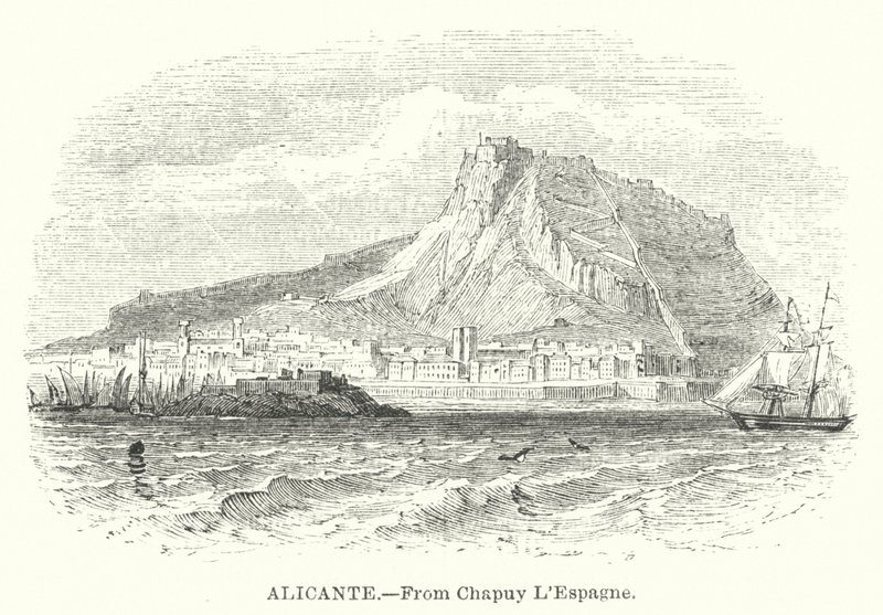 Alicante (gravure) - English School