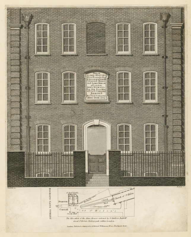 Maisons de charité, Bishopsgate - English School