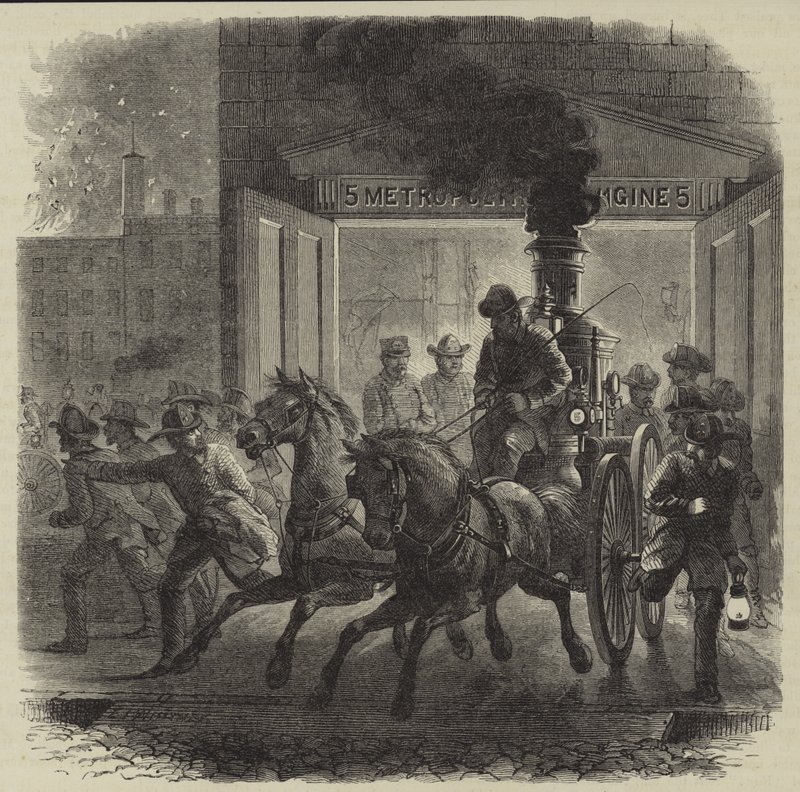 Station de pompiers américaine - English School
