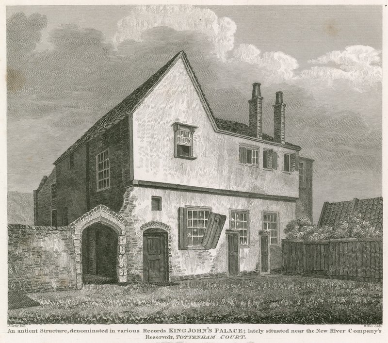 Une structure ancienne dénommée dans divers documents Palais du Roi Jean - English School