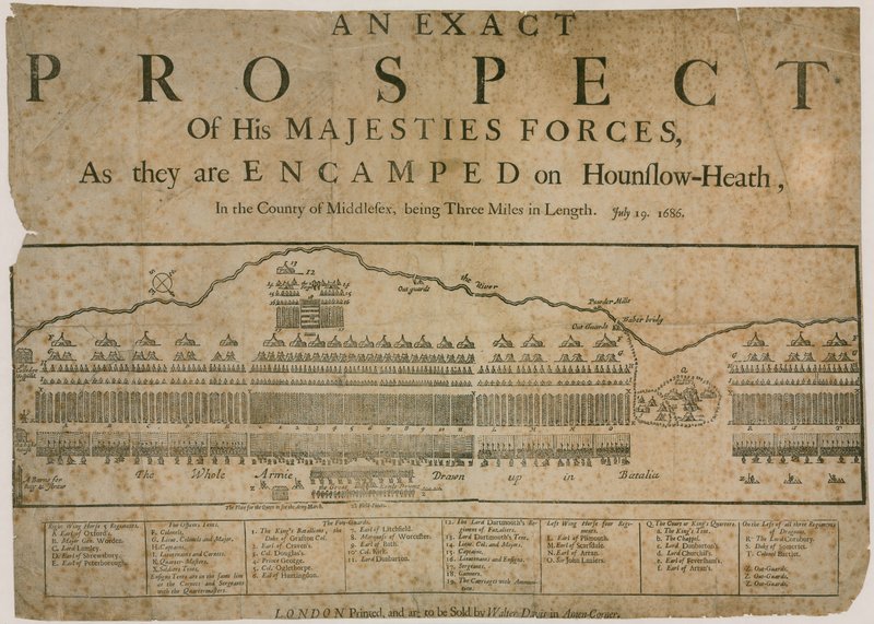 Vue exacte des forces de Sa Majesté, telles qu