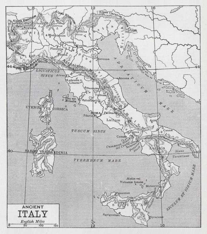 Italie antique - English School