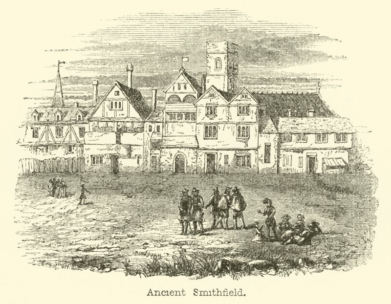 Ancien Smithfield (gravure) - English School