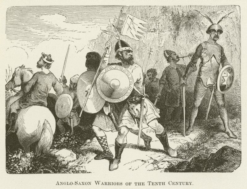 Guerriers anglo-saxons du Xe siècle - English School