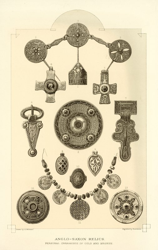 Reliques anglo-saxonnes - English School