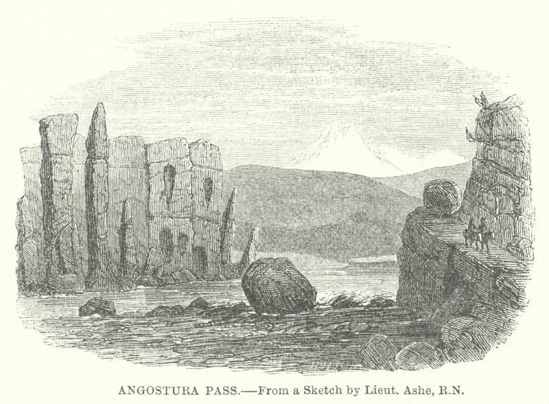 Col Angostura (gravure) - English School