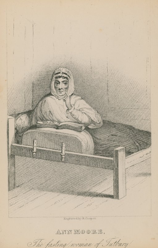 Ann Moore, la femme jeûneuse de Tutbury - English School