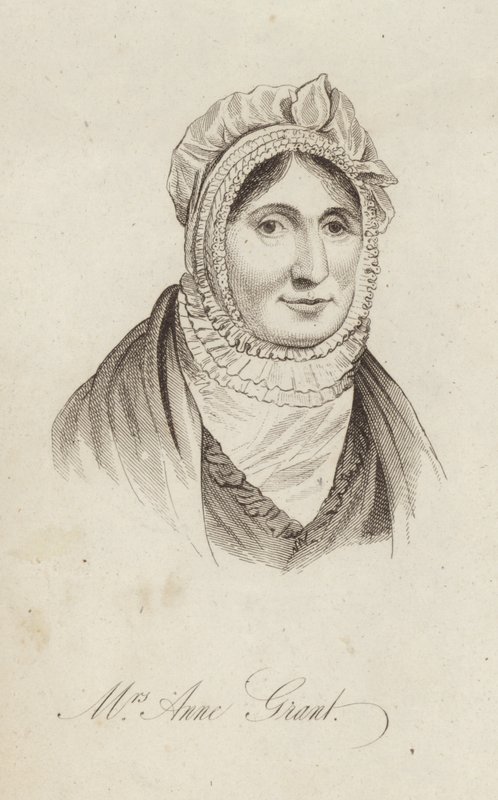 Anne Grant, poétesse écossaise - English School