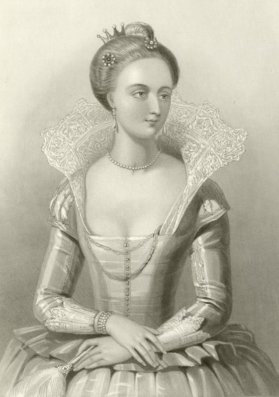 Anne de Danemark, reine du roi Jacques I - English School