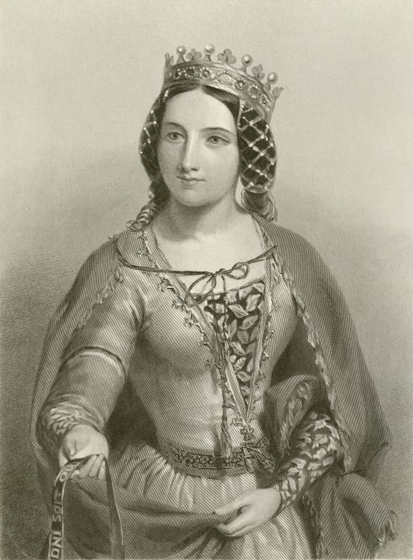 Anne de Warwick, reine du roi Richard III - English School