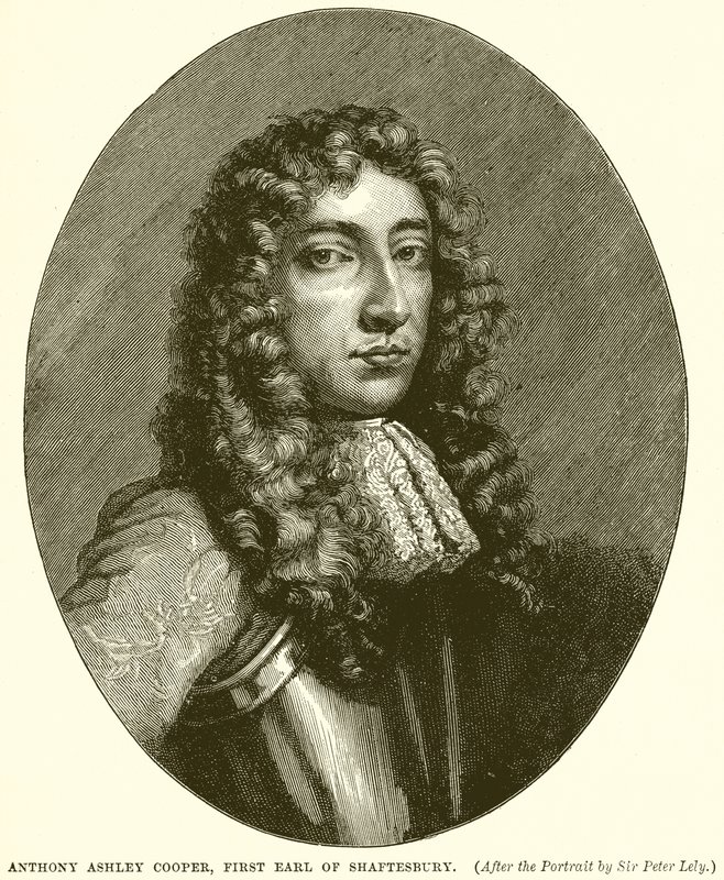 Anthony Ashley Cooper, premier comte de Shaftesbury - English School