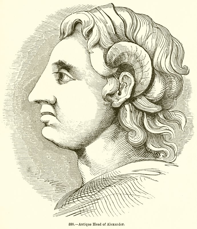 Tête antique d