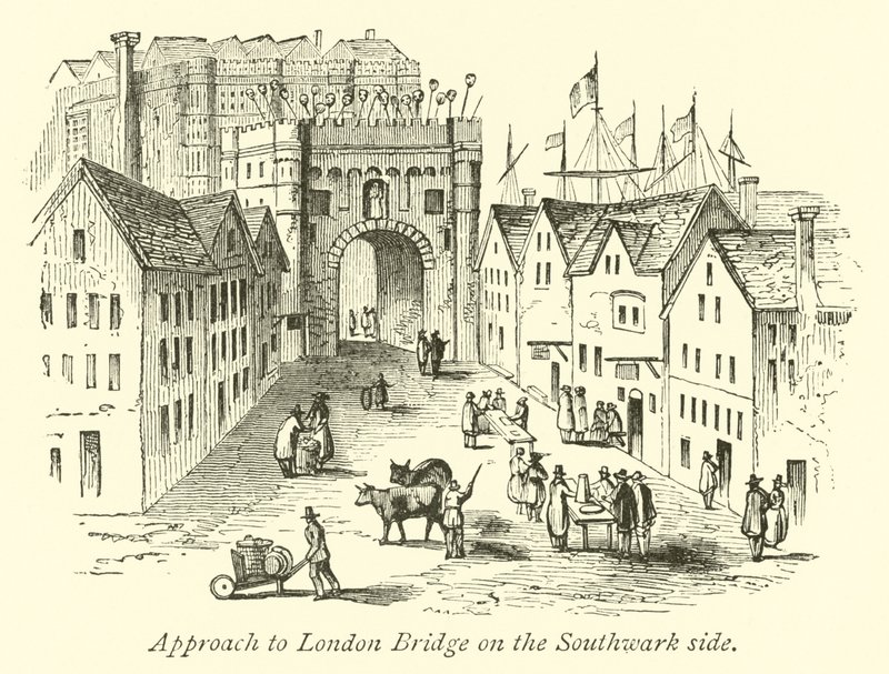 Approche du Pont de Londres côté Southwark - English School