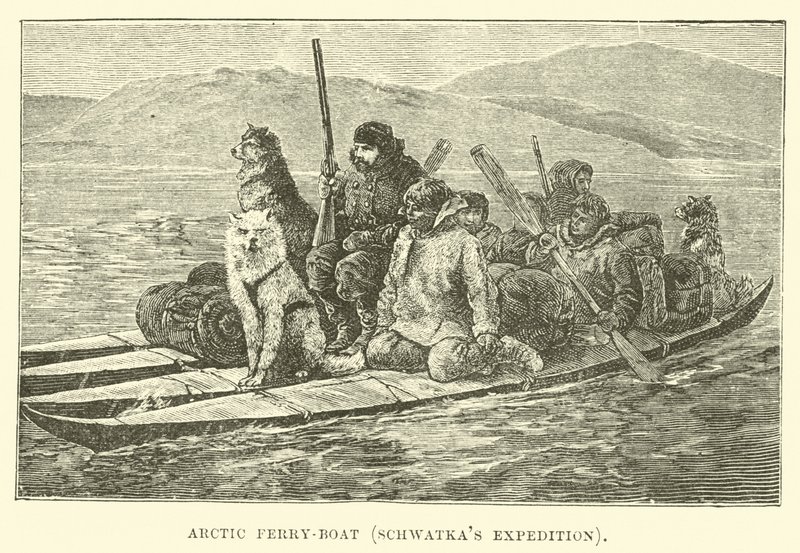 Bac arctique, expédition de Schwatka - English School
