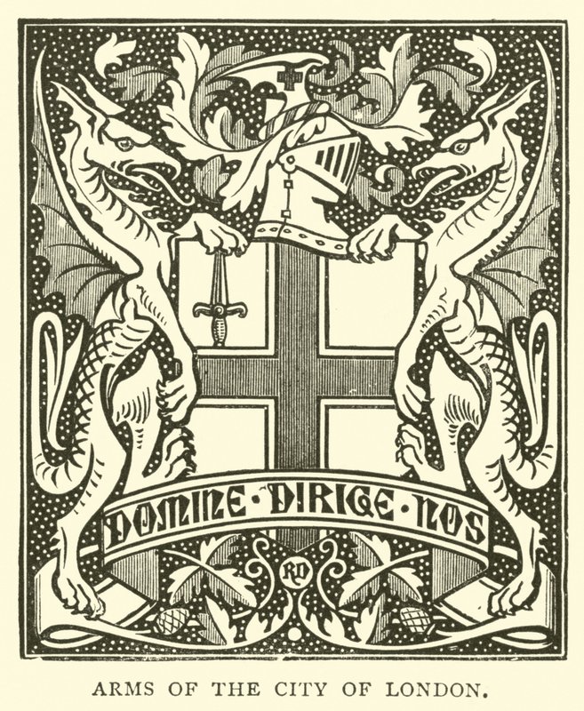 Armoiries de la ville de Londres - English School