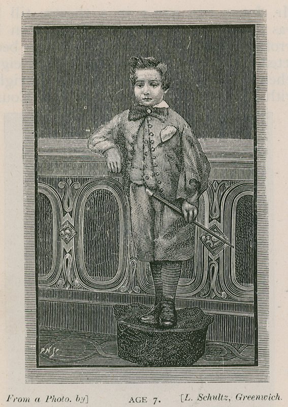 Arthur W Pinero, âgé de 7 ans - English School