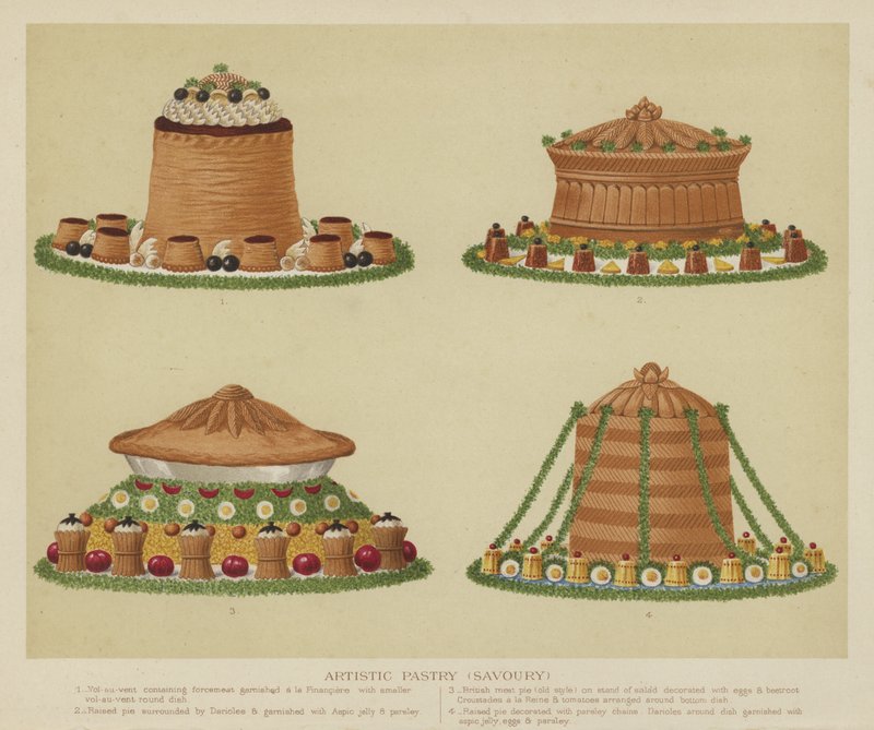 Pâtisserie artistique (salée) - English School