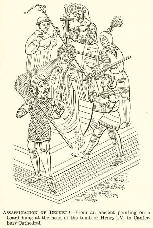 Assassinat de Becket - English School
