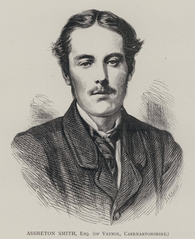 Assheton Smith, Esquire, de Vaynol, Caernarvonshire (gravure) - English School