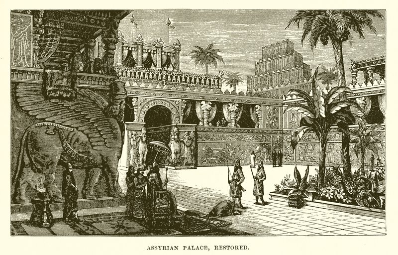 Palais assyrien, restauré - English School