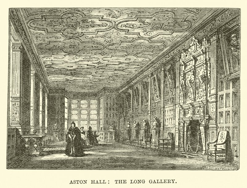 Aston Hall, la Longue Galerie - English School