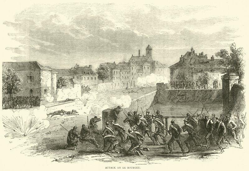 Attaque sur Le Bourget, octobre 1870 - English School