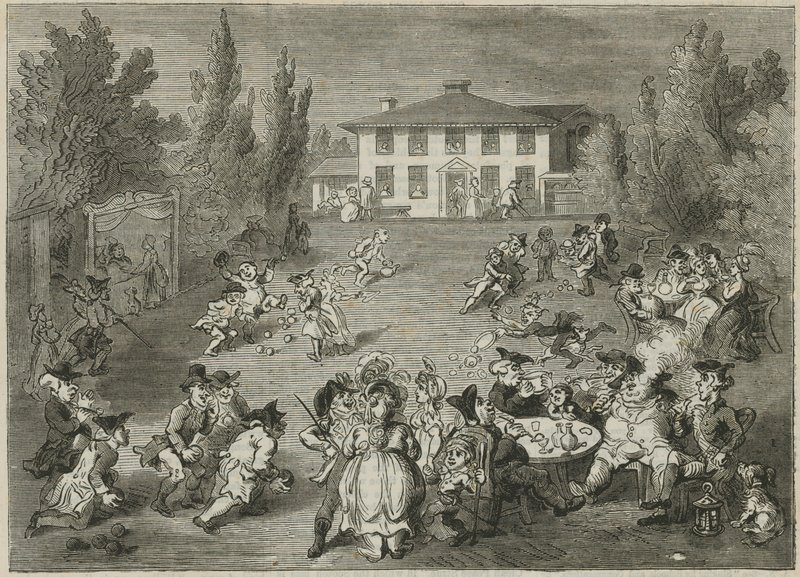 Maison et jardins de thé de Bagnigge Wells - English School