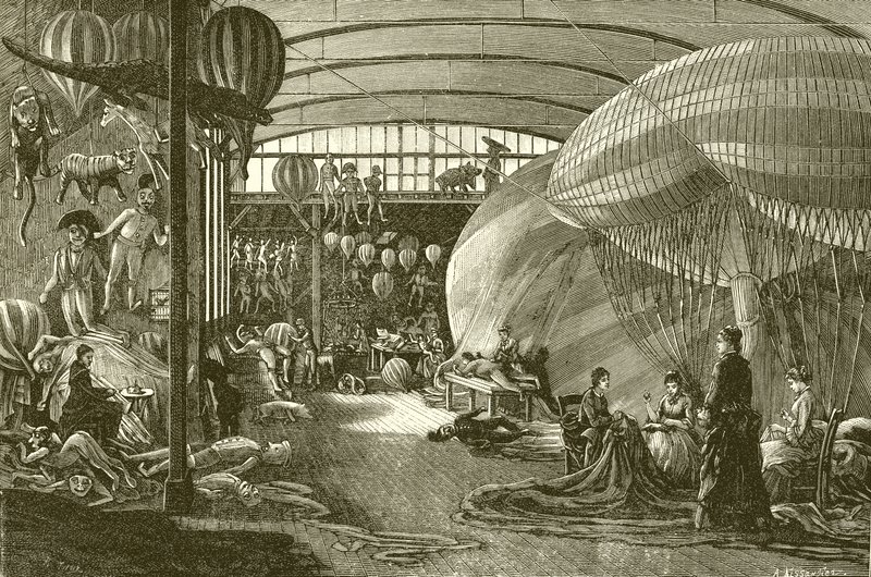 Usine de ballons à Paris - English School