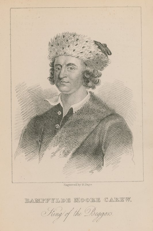 Bamfylde Moore Carew, roi des mendiants - English School