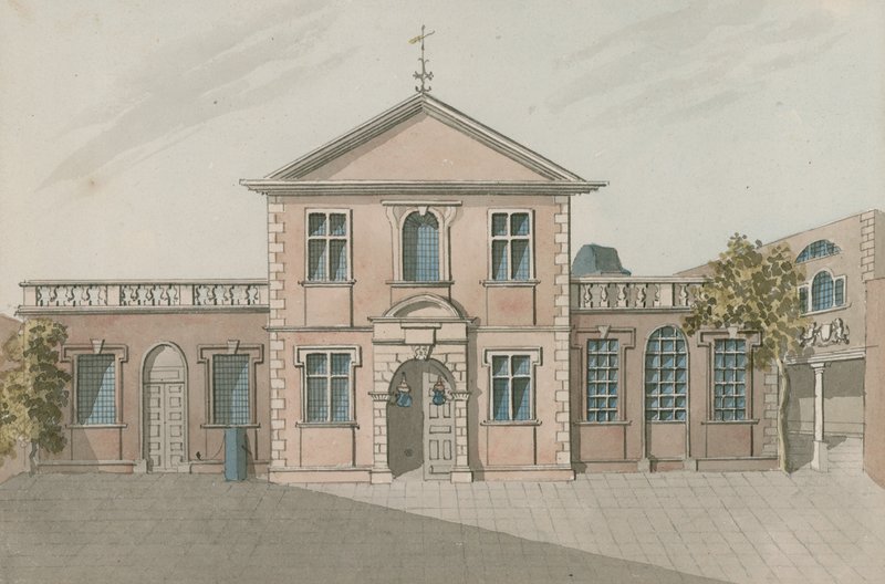 Barber Surgeons Hall, Monkwell Street, Londres - English School