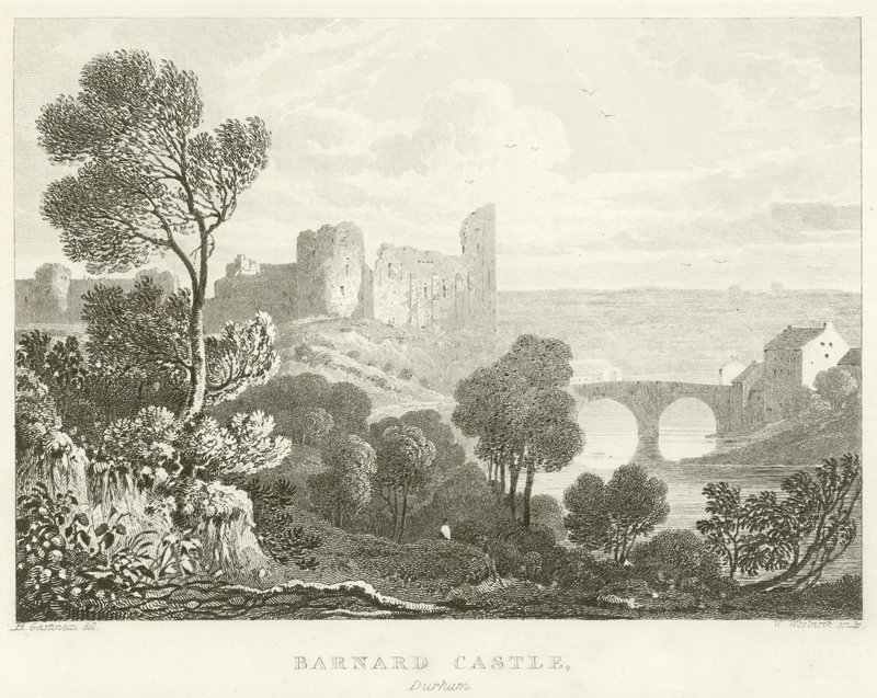 Château de Barnard, Durham - English School