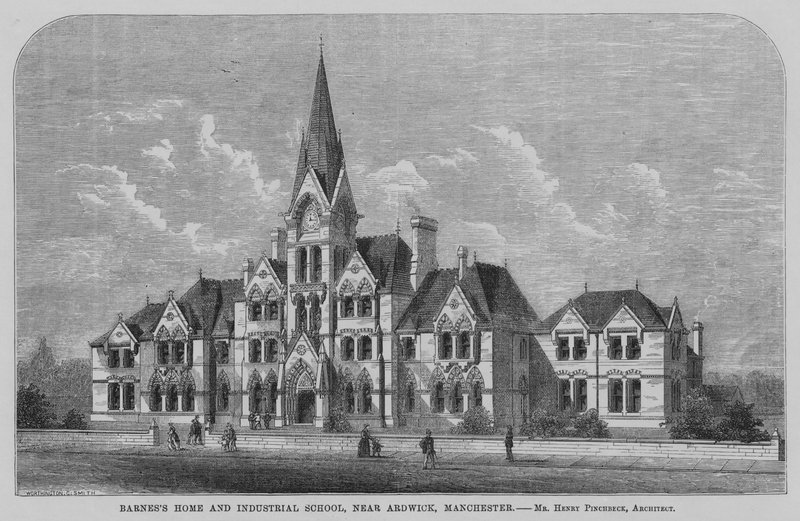 École domestique et industrielle de Barnes, près d