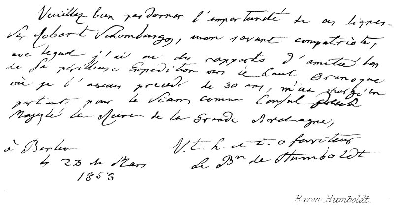 Baron Humboldt - English School