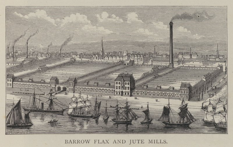 Usines de lin et de jute de Barrow - English School