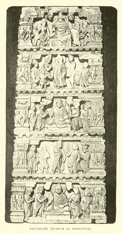 Bas-relief, Musée de Peshawur - English School