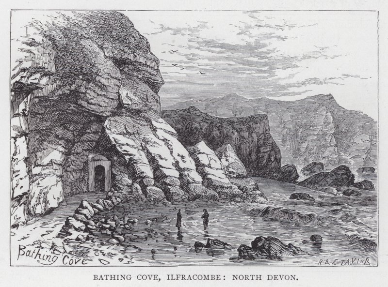 Crique de Baignade, Ilfracombe, North Devon - English School