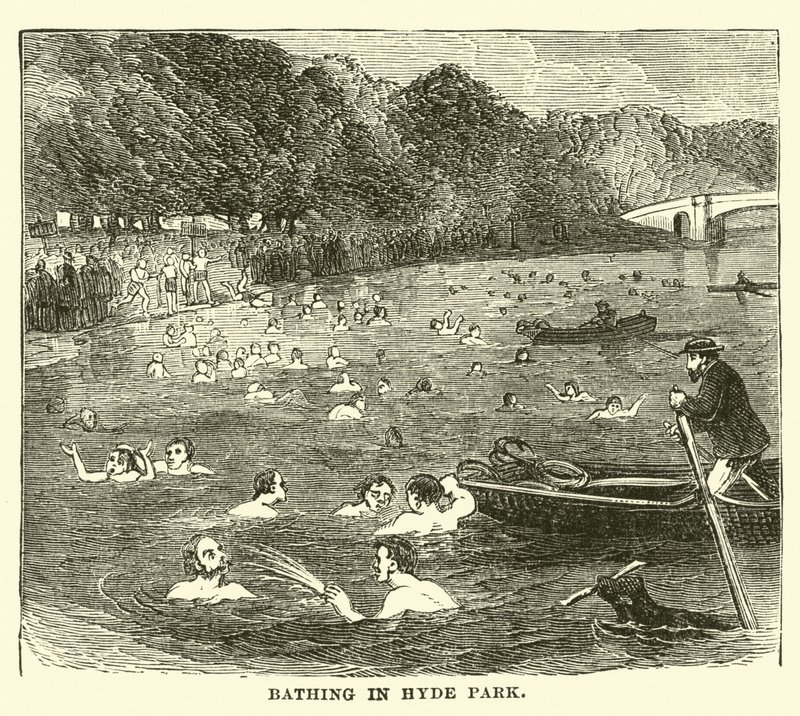 Baignade à Hyde Park - English School