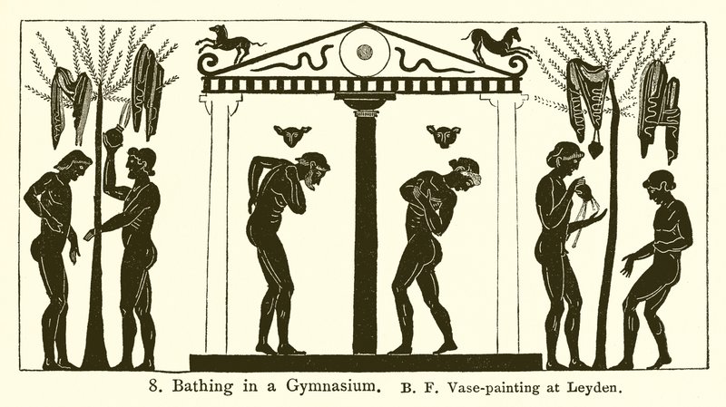 Baignade dans un gymnase - English School