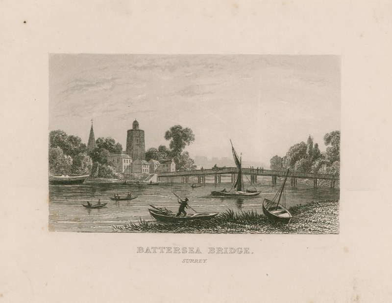 Pont de Battersea, Surrey - English School