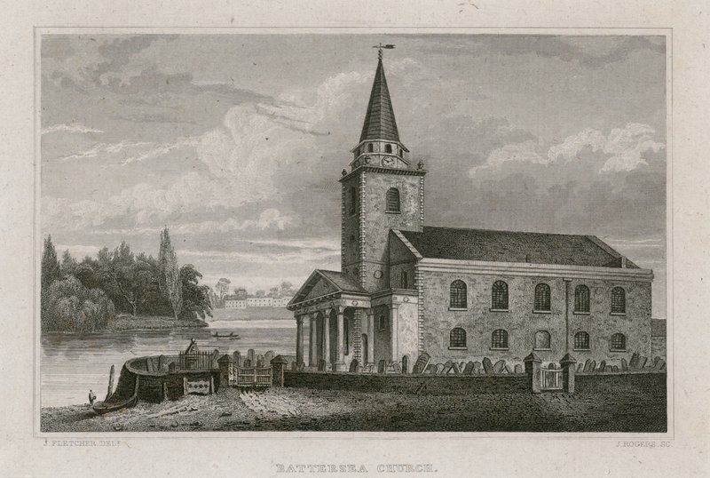 Église de Battersea, Surrey - English School