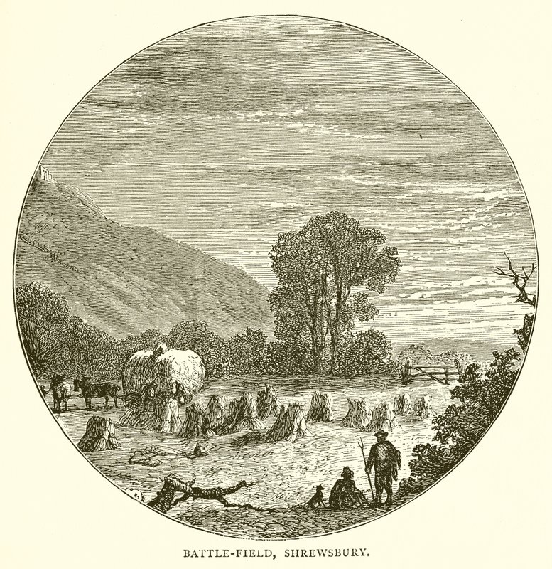Champ de bataille, Shrewsbury - English School